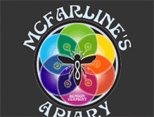Tablet Screenshot of mcfarlineapiaries.com